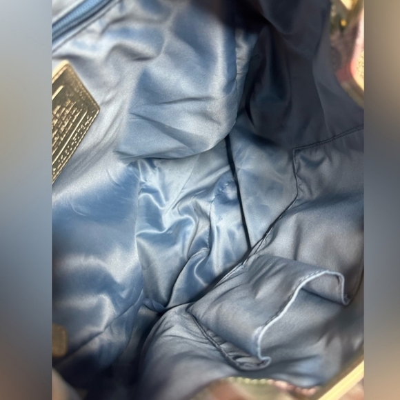 COACH - Like New Daisy Madras Packable Backpack - Picture 3 of 8